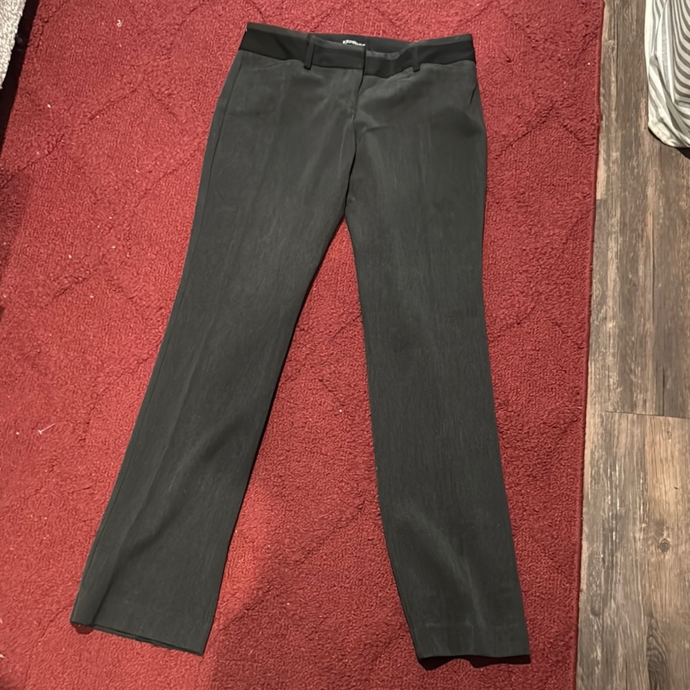 Express Editor Dark Gray Dress Pants